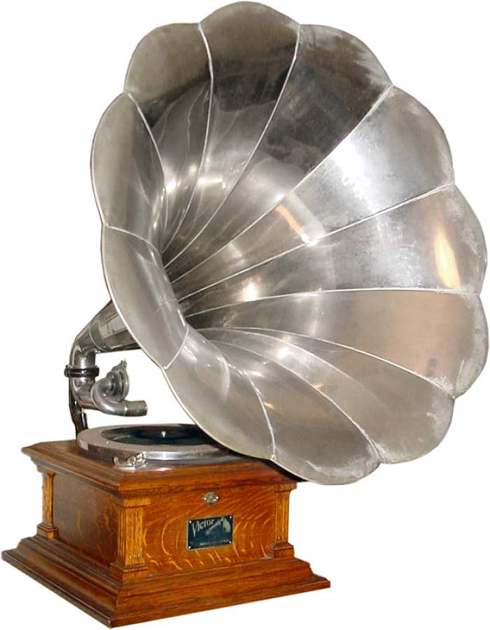 Grammophon „Victor III“ der Victor Talking Machine Co.