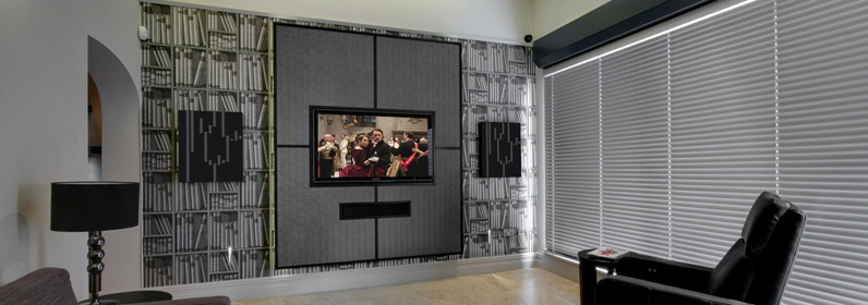 Artcousic Bildlautsprecher: Design Heimkino System