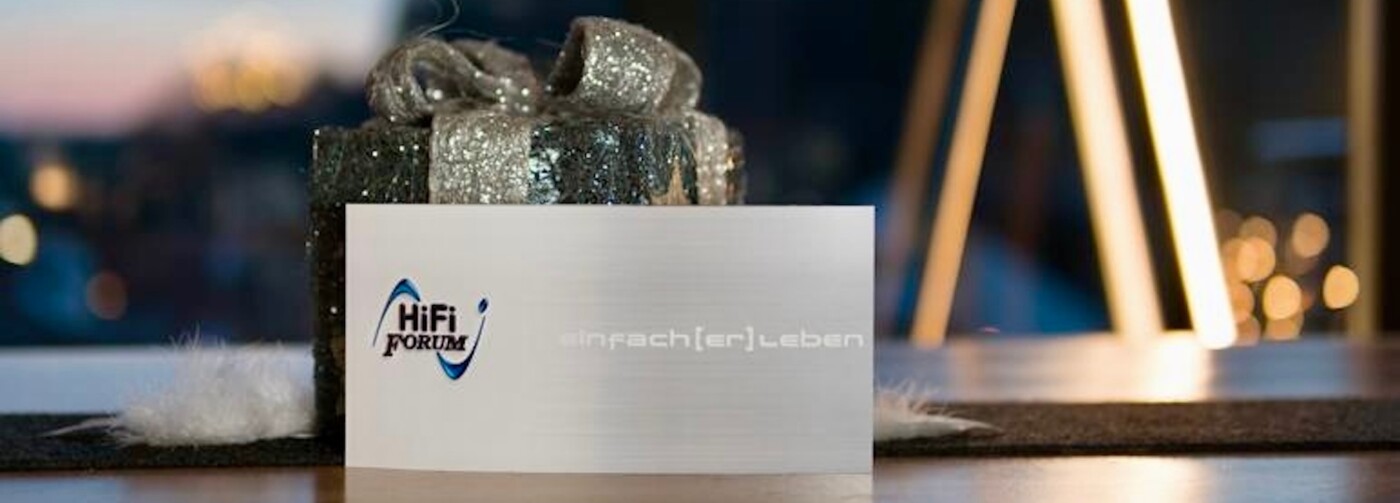 Geschenk-Gutschein vom ​​HiFi Forum Baiersdorf